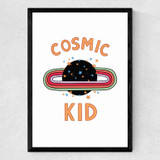 Cosmic Kid Medium Black Frame