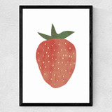 Strawberry by Kid of the Village Medium Black Frame