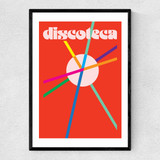 Discoteca Narrow Black Frame