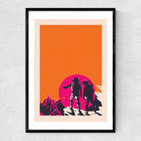Spacemen Narrow Black Frame