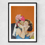 Allergy Season Narrow Black Frame