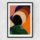Changing Winds Narrow Black Frame