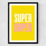 Super Duper Medium Black Frame