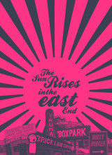 The sun rises in the East End! New prints inspired by the city we love