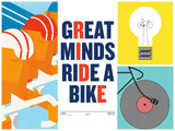 Hackney Cyclists! Our bestselling bike prints of all time