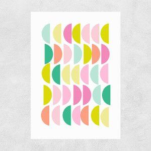 Bright Pastels Unframed Print