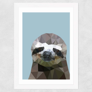 Sloth Wide White Frame