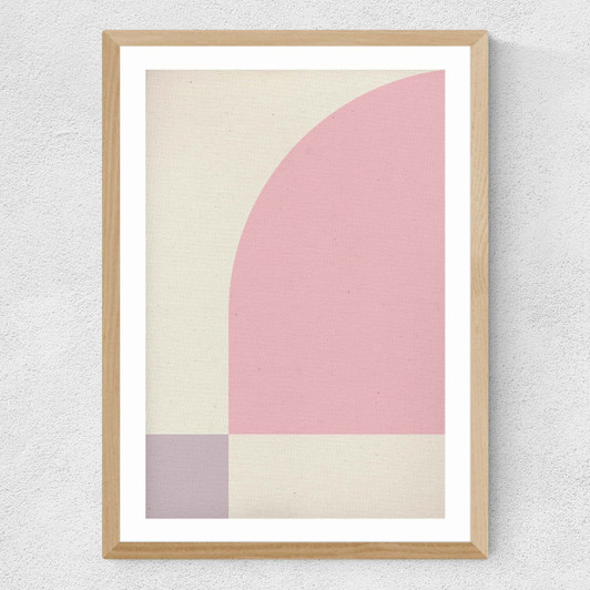 Quiet III Medium Oak Frame