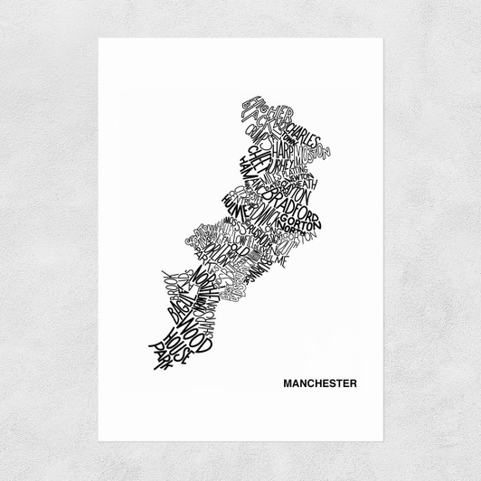 Manchester by Phillip Sheffield Unframed Print