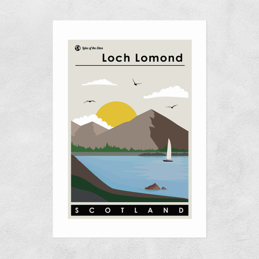 Loch Lomond Unframed Print