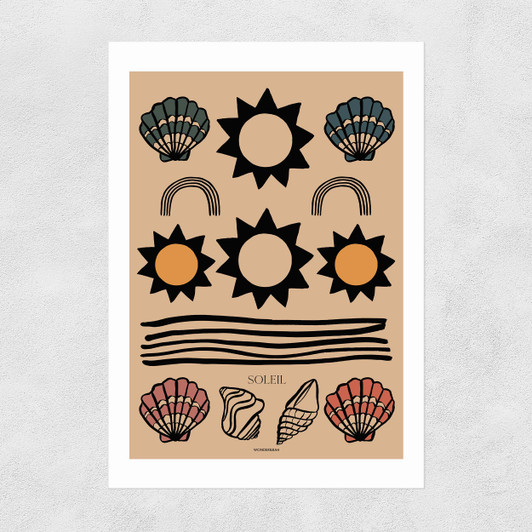 Soleil Tapestry Unframed Print