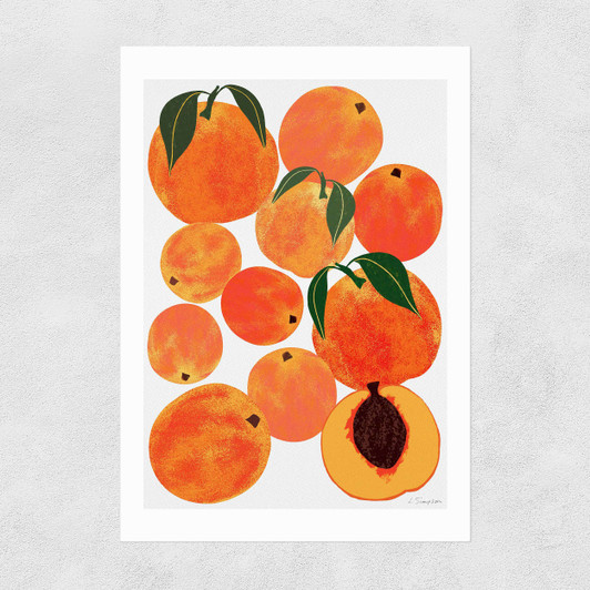 Peaches Unframed Print