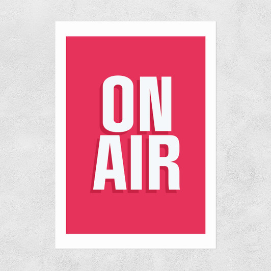 On Air Unframed Print
