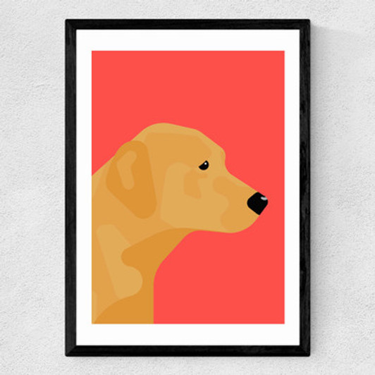 Labrador Medium Black Frame