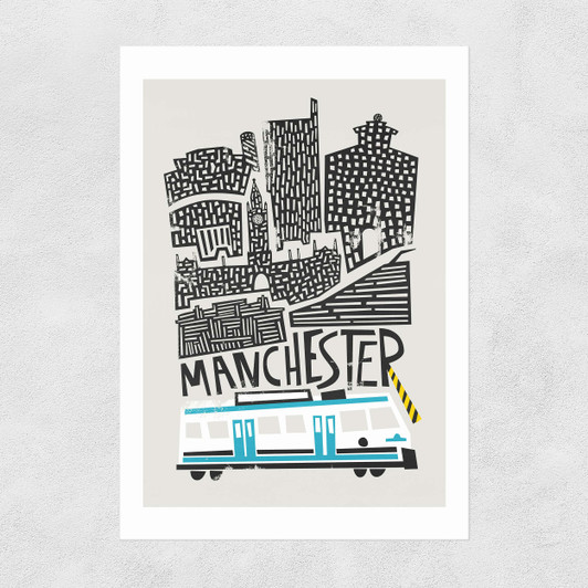 Manchester by Fox and Velvet Narrow Black Frame