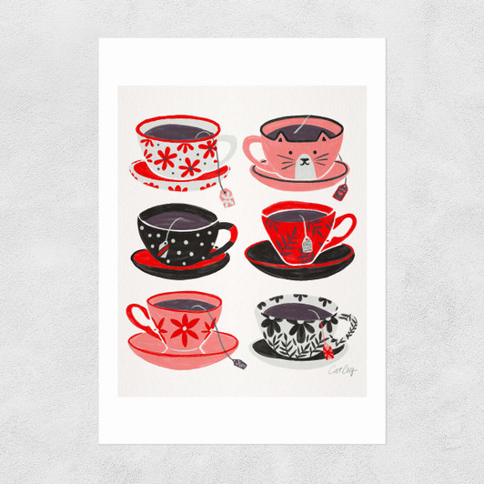 Tea Time Unframed Print