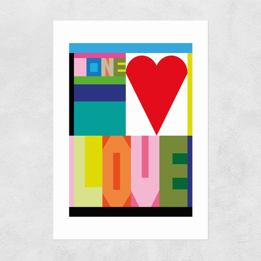 One Love by Frances Collett Unframed Print