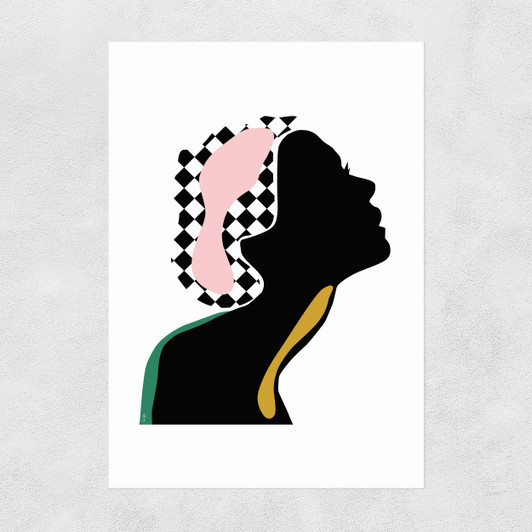 Silhouette by Linda Gobeta Unframed Print