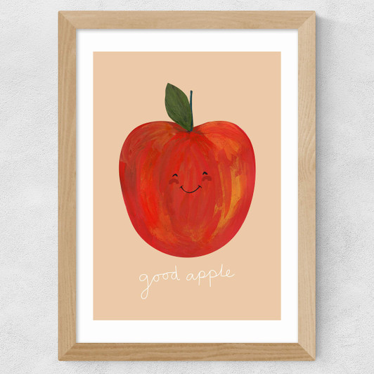 Good Apple Wide Oak Frame