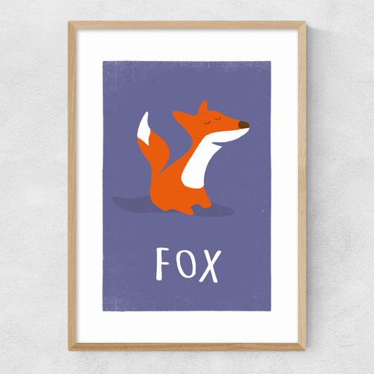 Fox by Rocket Jack Narrow Oak Frame