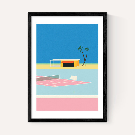 Tennis By The Beach