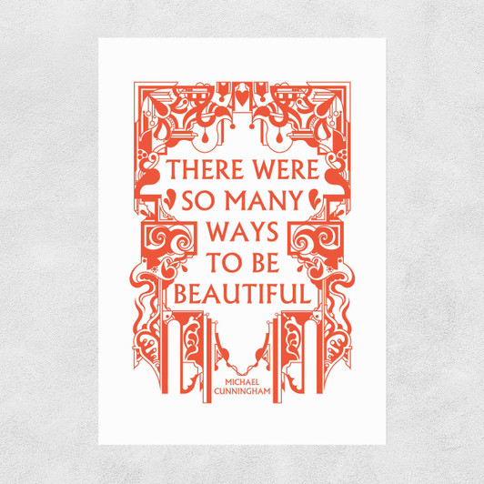 Ways To Be Beautiful Unframed Print