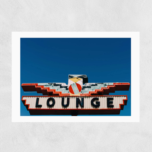 New Mexico Lounge Unframed Print