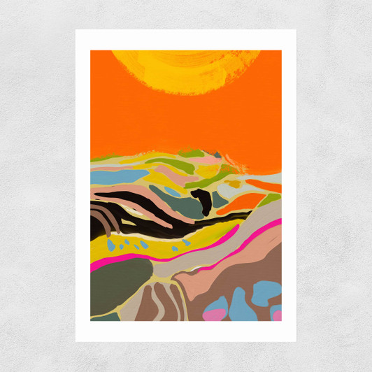 Sunny Hills Unframed Print