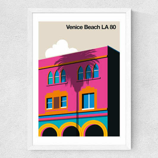 Venice Beach 80 Medium White Frame