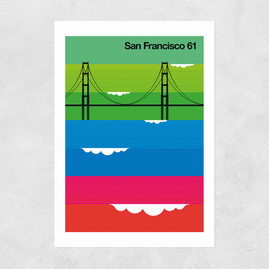 San Franscisco 61 Unframed Print