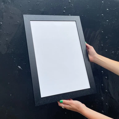 Wide Black Frame