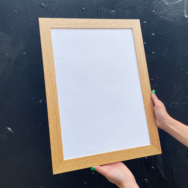 Wide Oak Frame