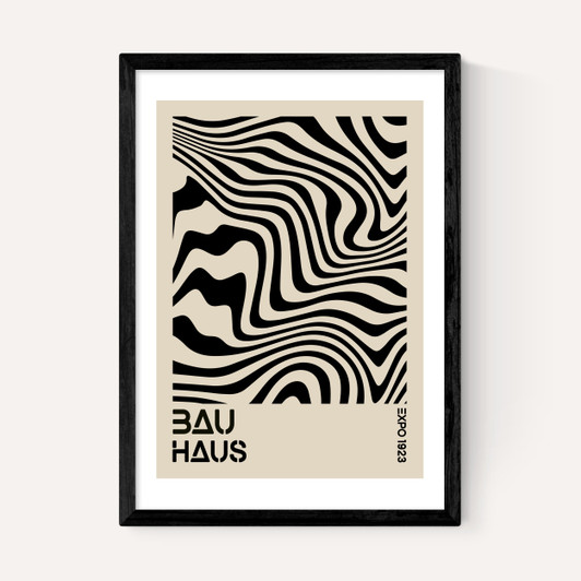 Black Op Art Bauhaus