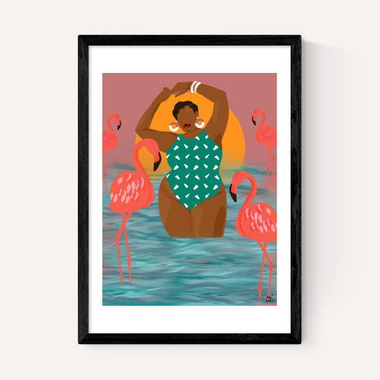 Flamingo Beach