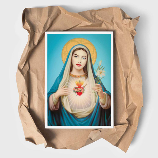 Like a Prayer Madonna Unframed Print