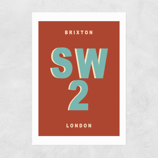 Brixton SW2 Unframed Print
