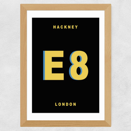 Hackney E8 Wide Oak Frame