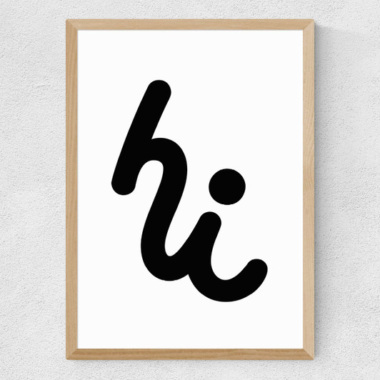 Hi by Rocket Jack Medium Oak Frame