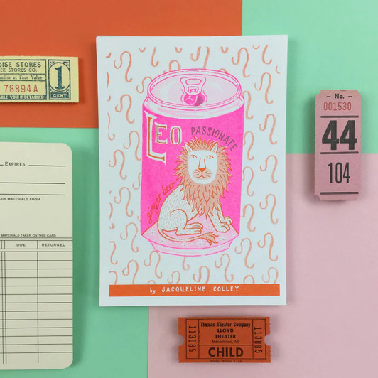 Leo Zodiac Unframed Print