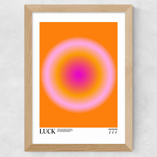 Luck Wide Oak Frame