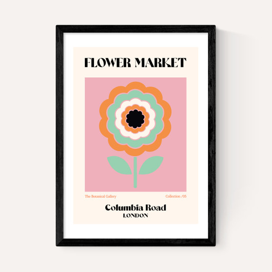 Columbia Road Flower Market by Luxe Poster Co