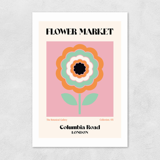 Columbia Road Flower Market by Luxe Poster Co