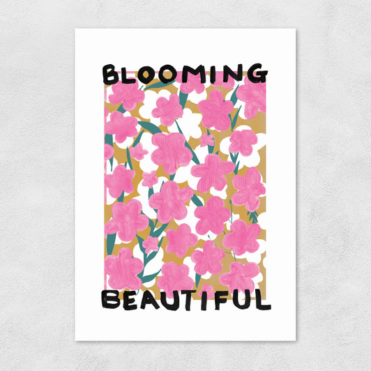 Blooming Beautiful Unframed Print