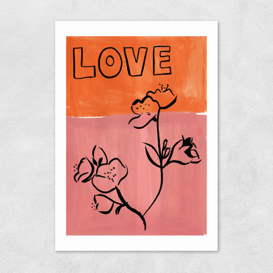 Blossom Love Unframed Print