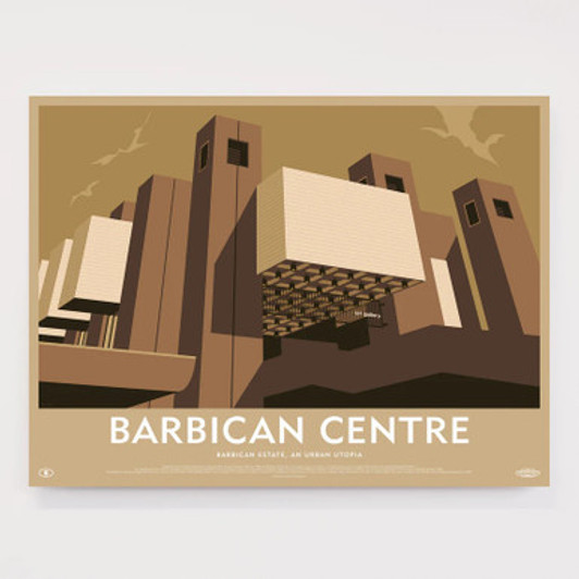 Barbican: Barbican Centre Unframed Print