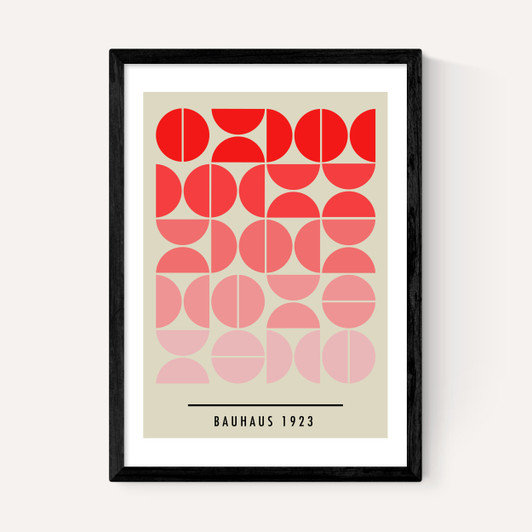 Red Bauhaus Gradient