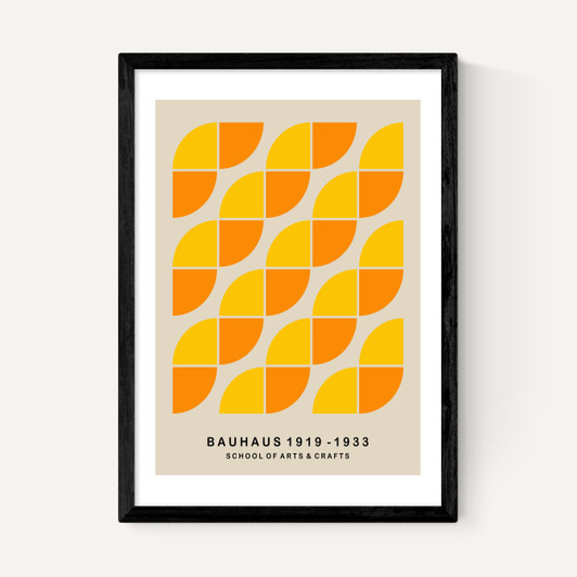 Yellow & Orange Bauhaus