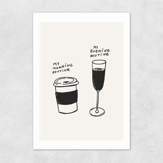 Routines Unframed Print