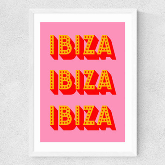 Ibiza Medium White Frame