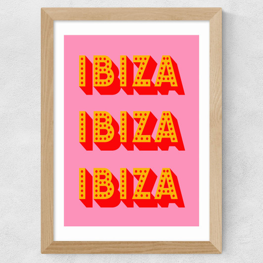 Ibiza Wide Oak Frame